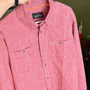 Orvis Red Men's Shirt